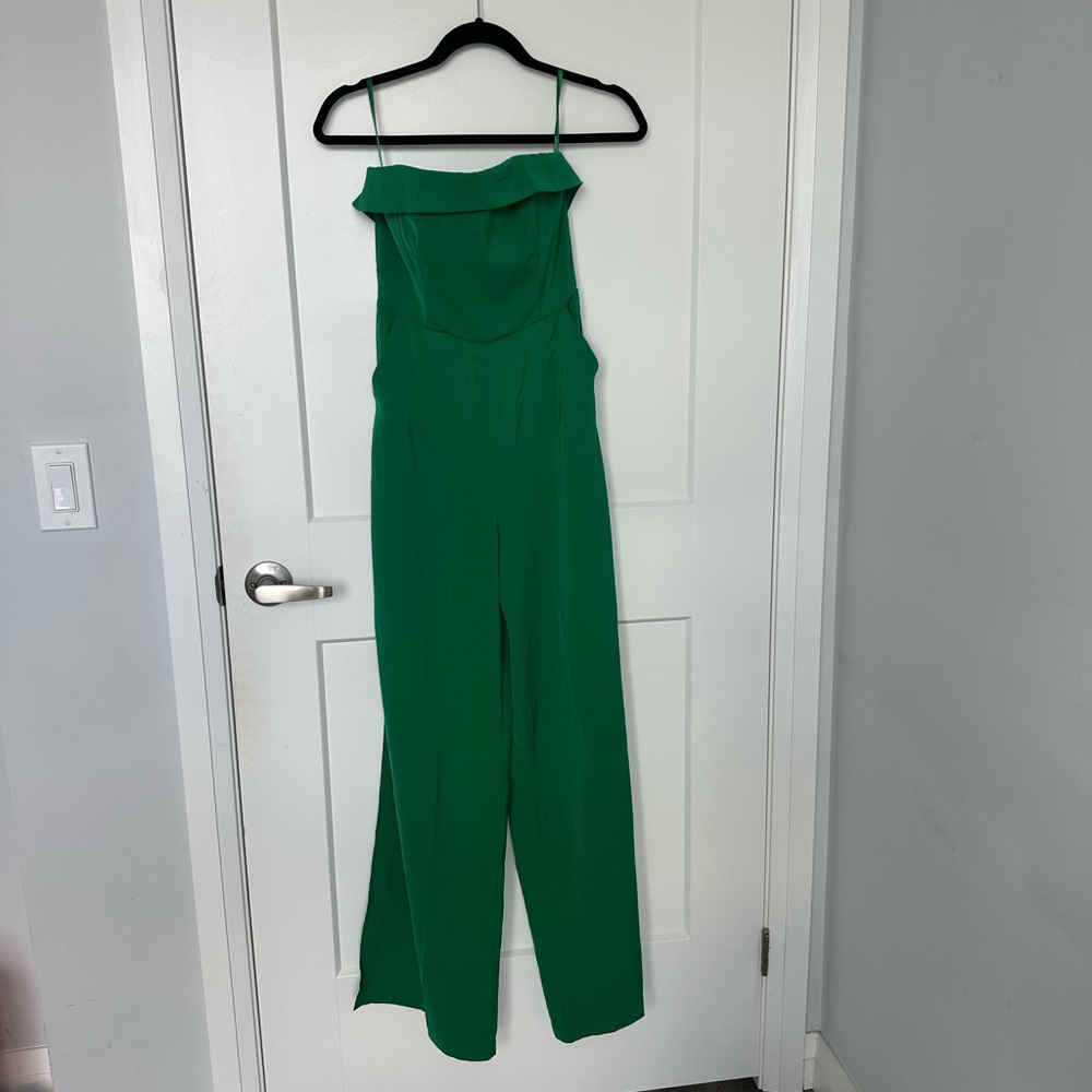 NWOT Runaway the Label Nami Green Jumpsuit - Size XS - Picture 2 of 10